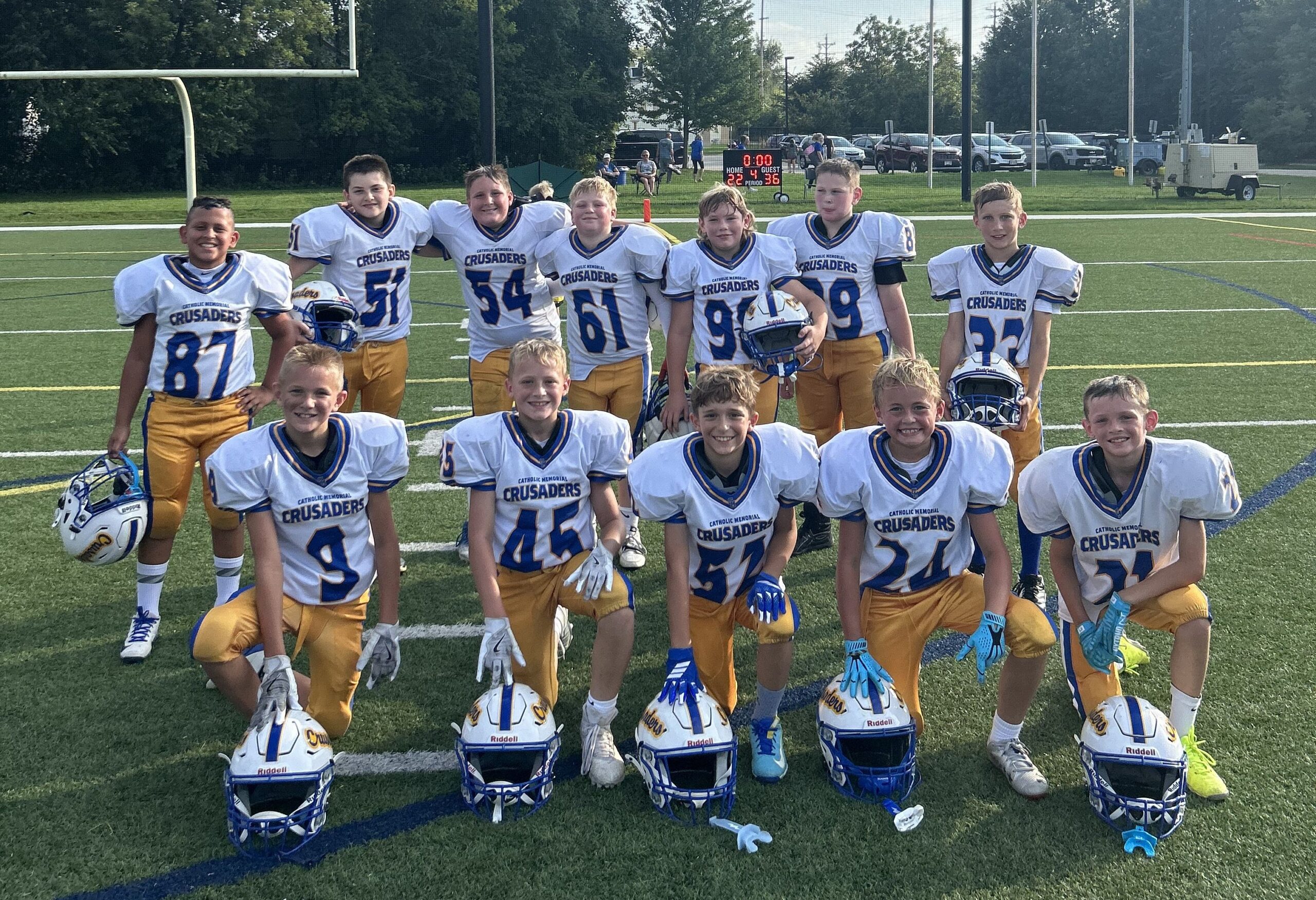 5th grade football team photo