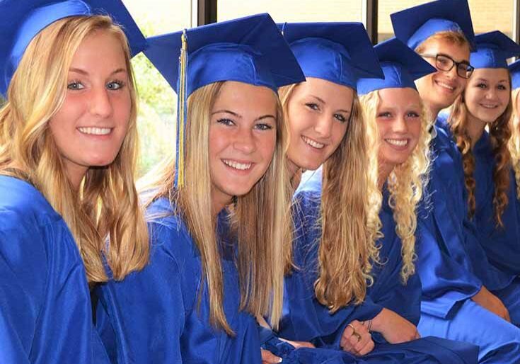 Catholic Memorial High School students celebrate graduation